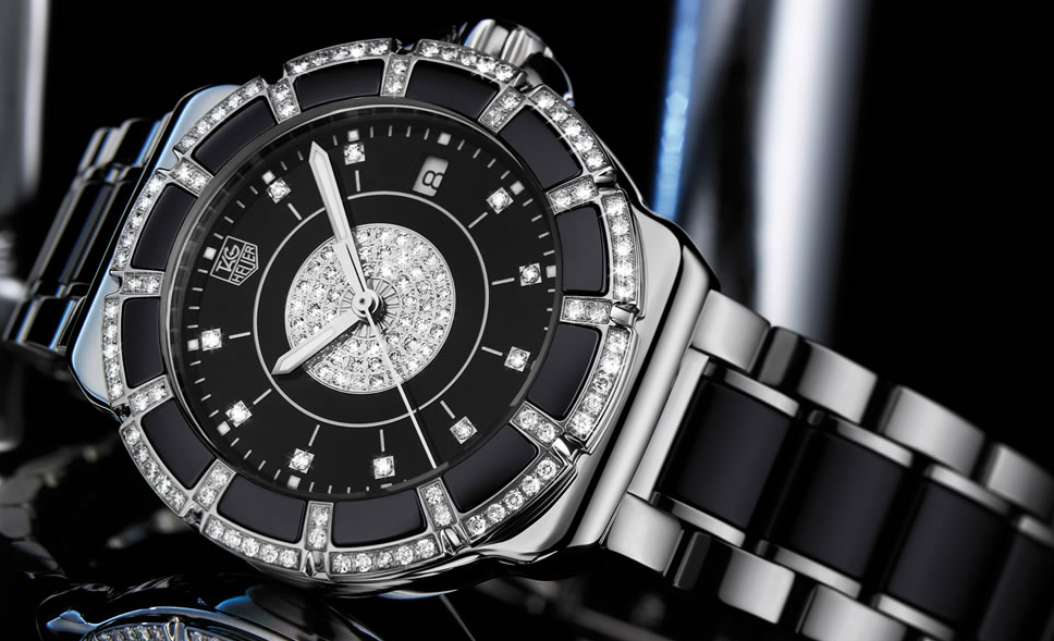 Ladies’ Black Dials TAG Heuer Formula 1 Copy Watches For Maria Sharapova