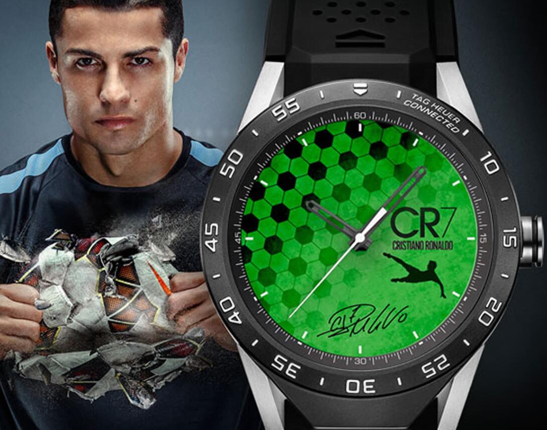 Advanced fake TAG Heuer watches are particularly introduced by Cristiano Ronaldo.